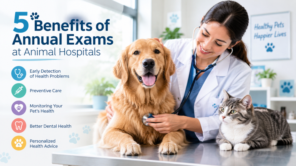 5 Benefits Of Annual Exams At Animal Hospitals