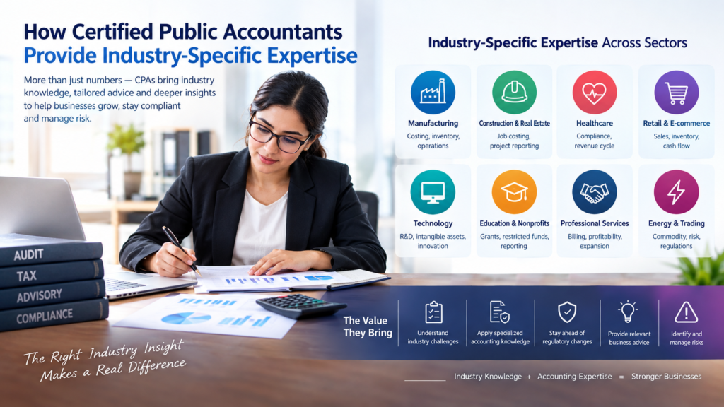 How Certified Public Accountants Provide Industry Specific Expertise